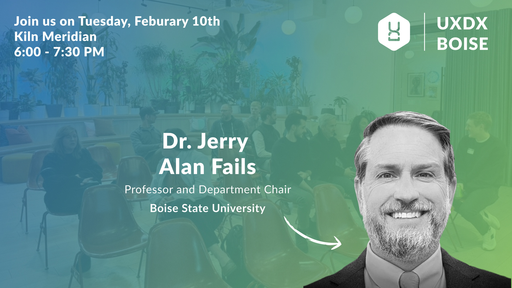 Event Cover Photo for UXDX Boise February Meetup