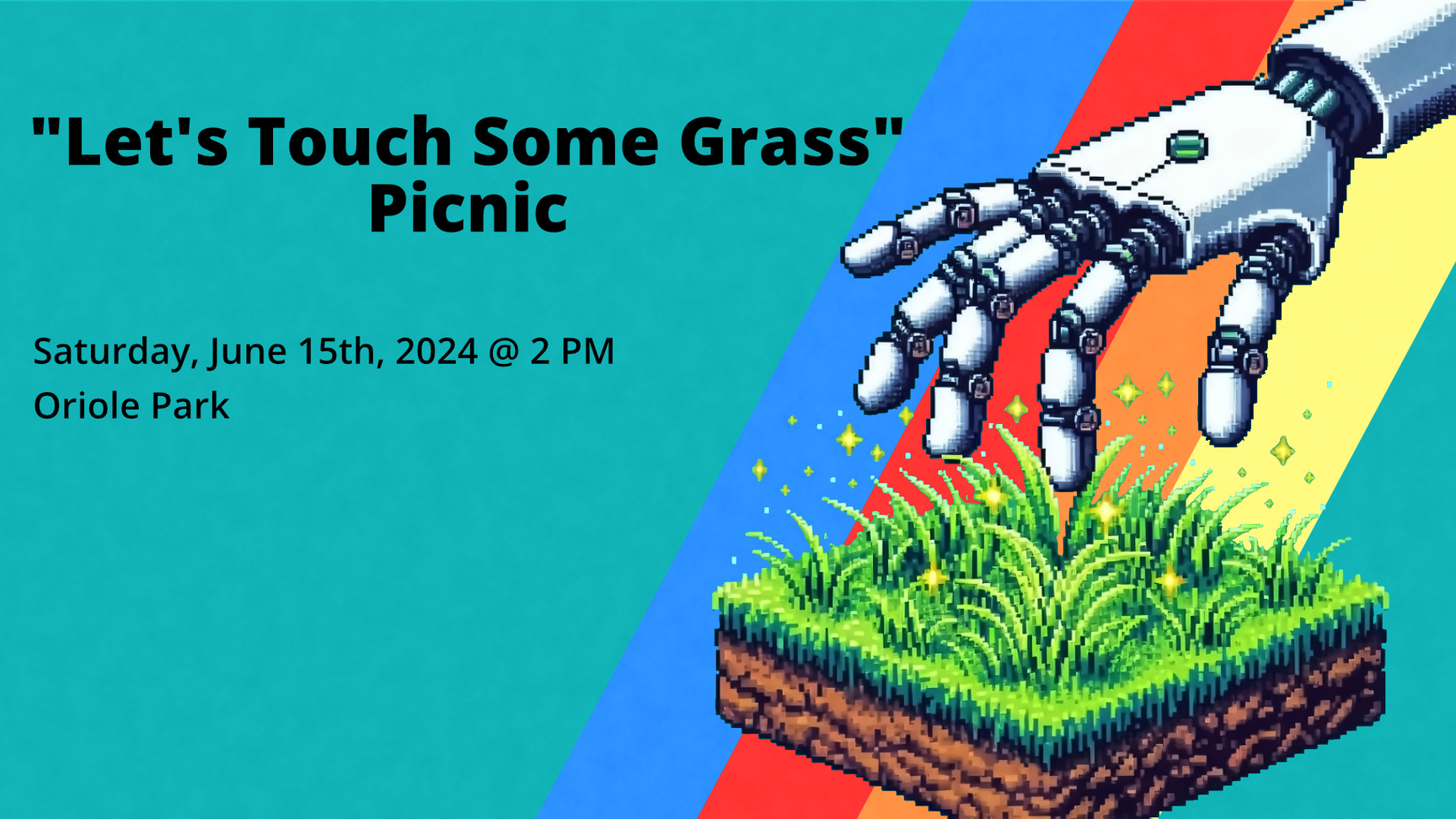 Event Cover Photo for "Let's Touch Some Grass" Picnic