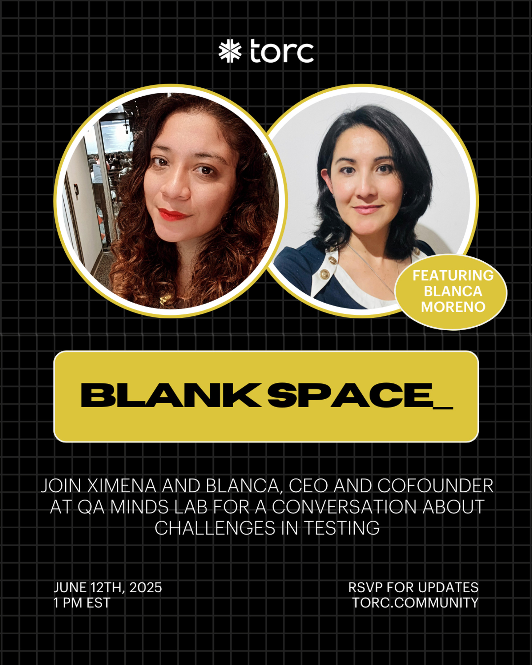 Event Cover Photo for 018 Blank Space_ feat Blanca Moreno