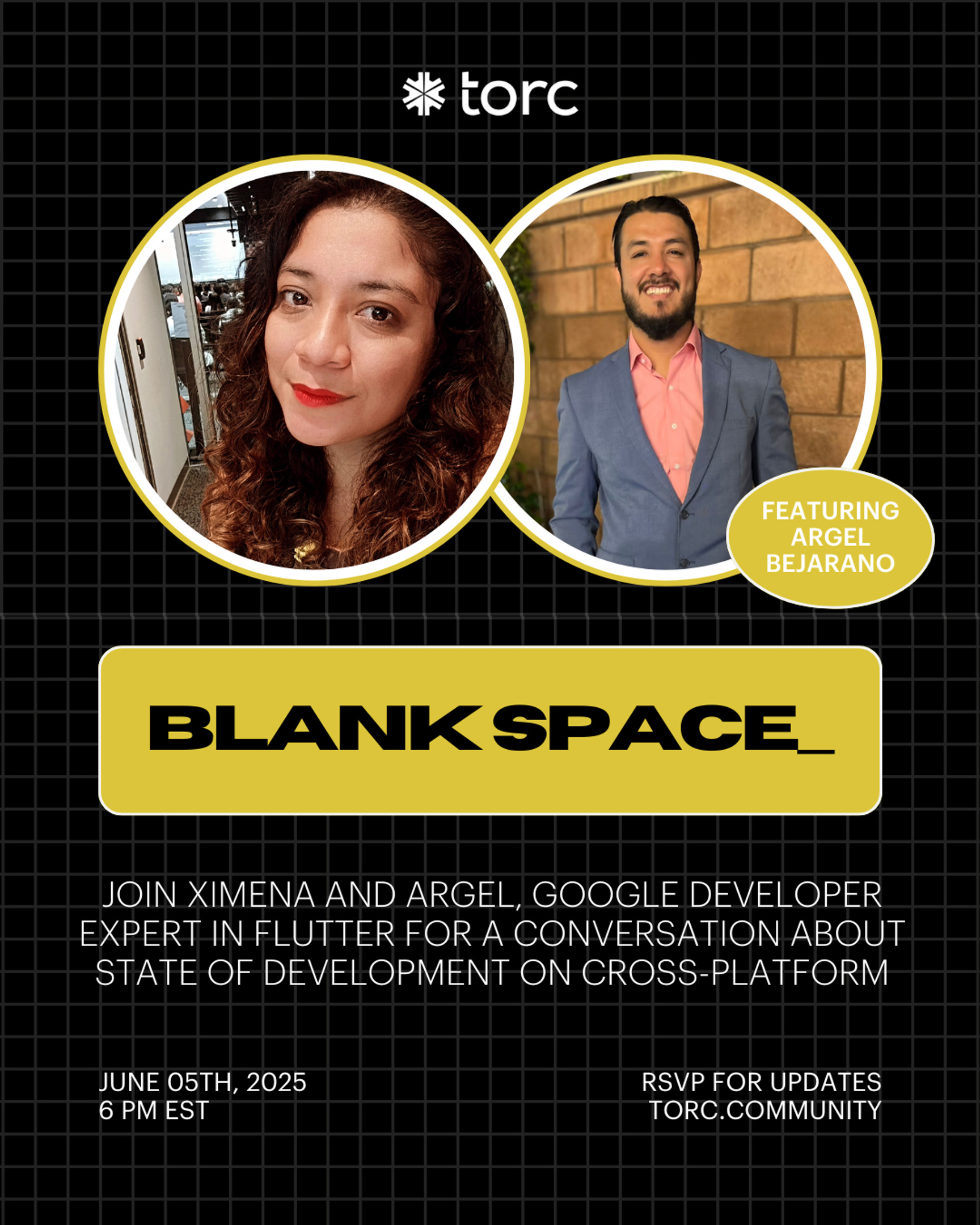 Event Cover Photo for 017 Blank Space feat Argel Bejarano