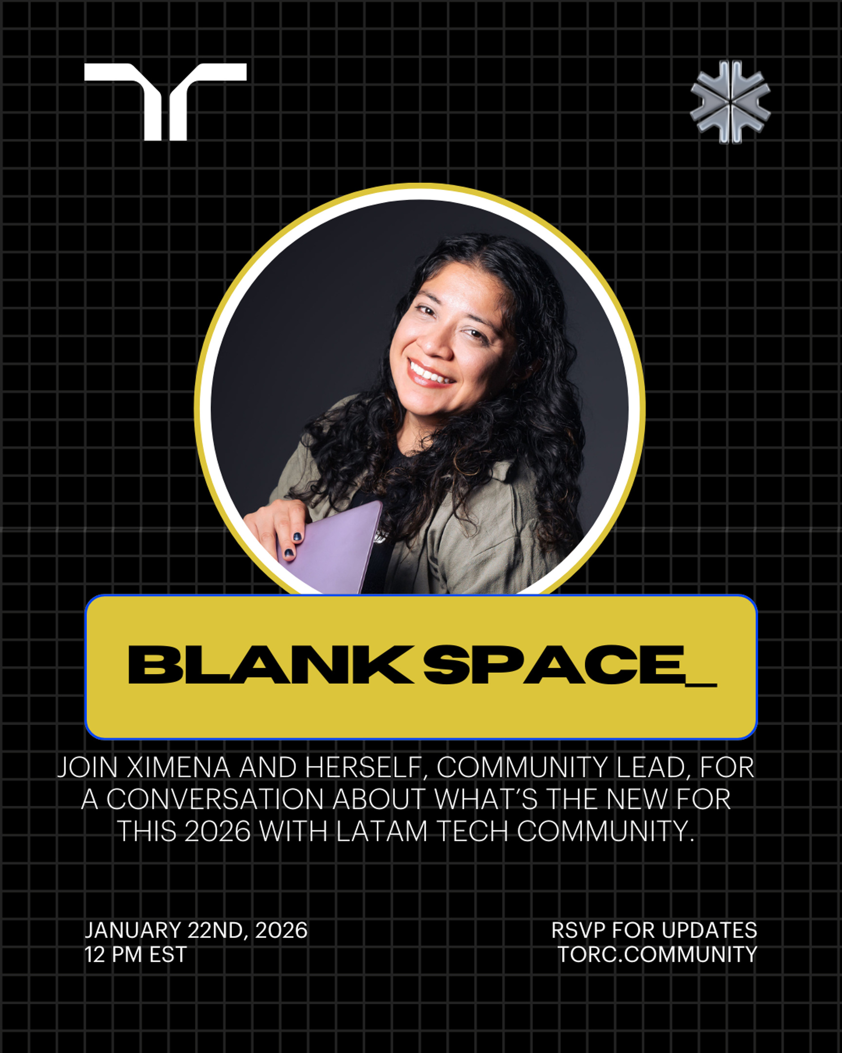 Event Cover Photo for Blank Space_ feat Ximena Cruz (solo woman show)