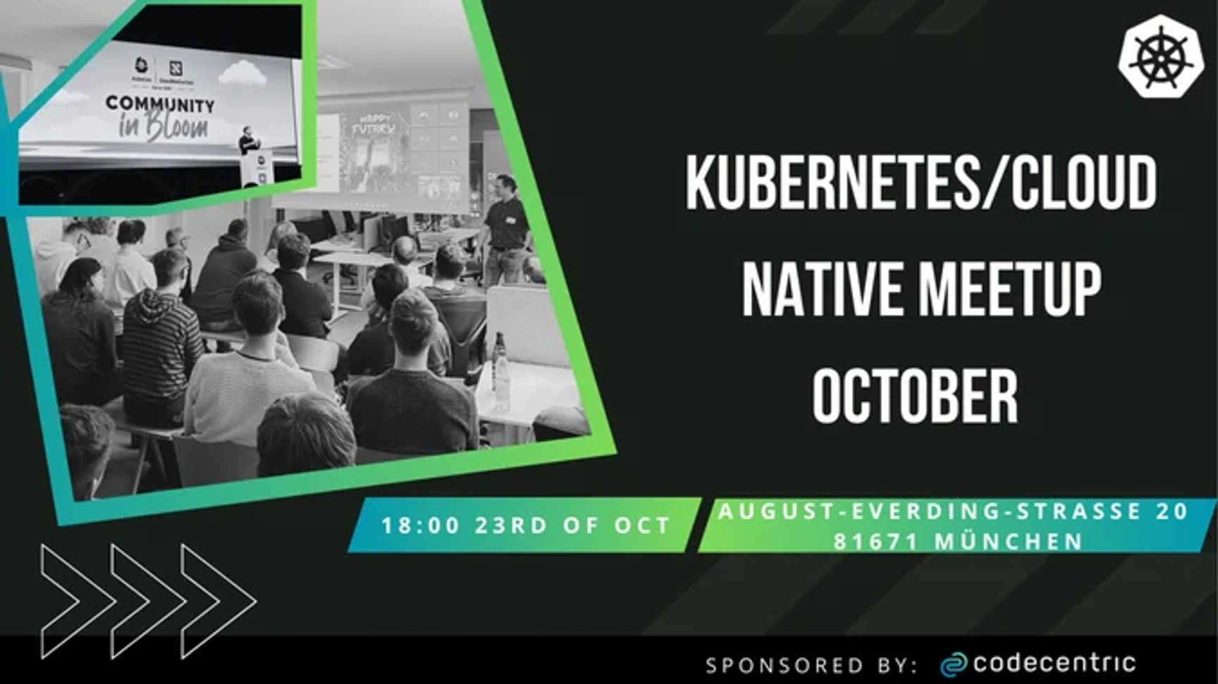 Event Cover Photo for Kubernetes & Cloud Native Meetup - October Edition