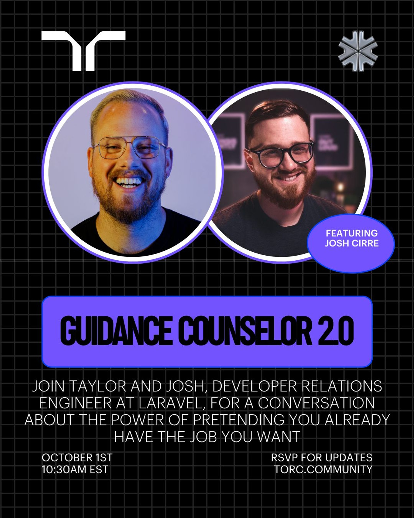 Event Cover Photo for Guidance Counselor 2.0 with Josh Cirre