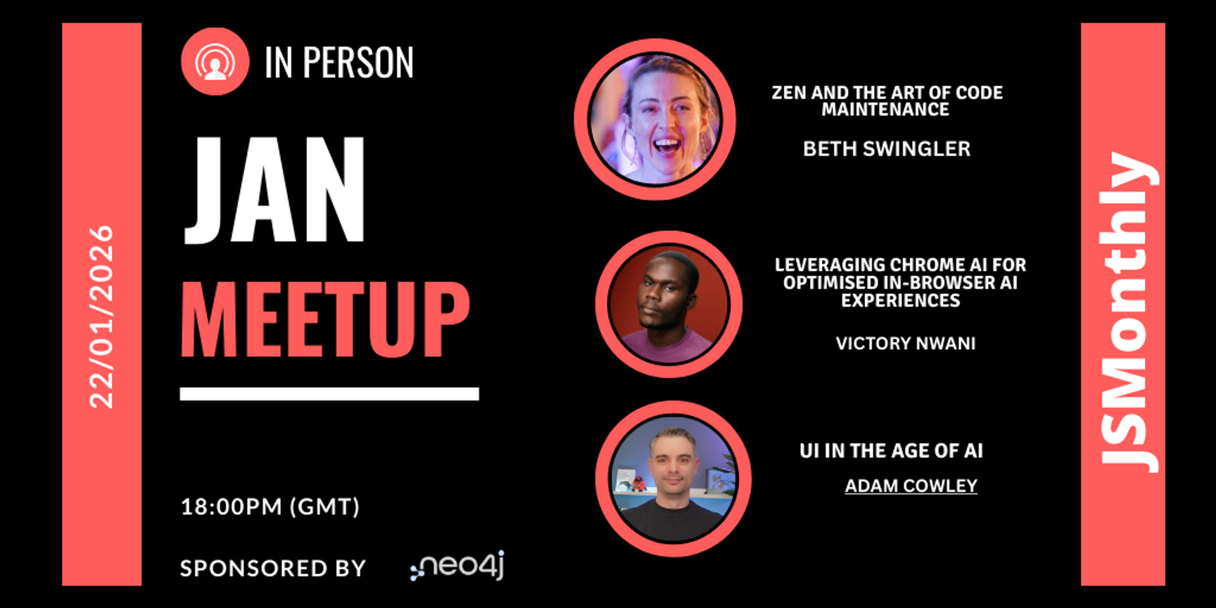 Event Cover Photo for January Meetup JSMonthly #202 Event