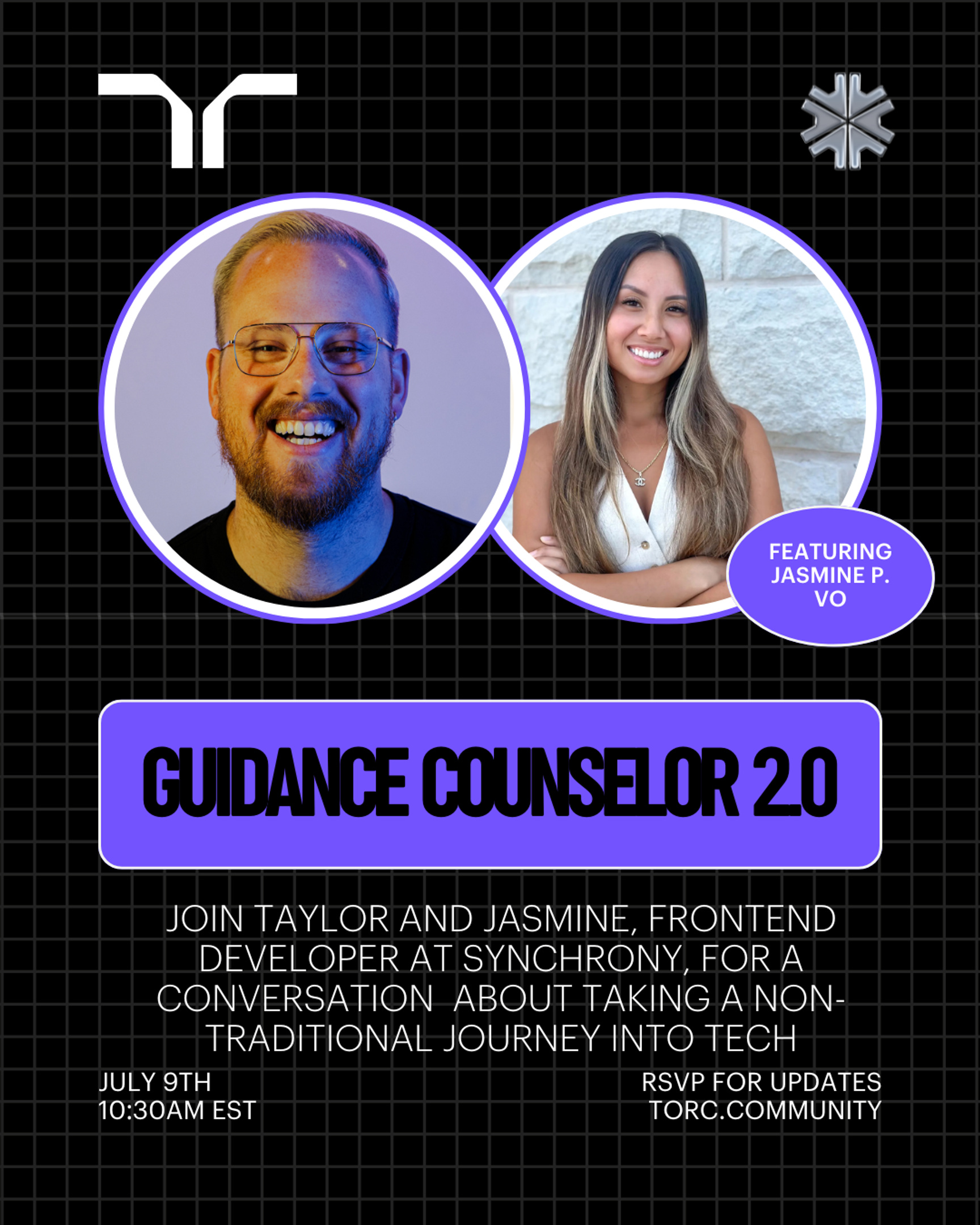 Event Cover Photo for Guidance Counselor 2.0 with Jasmine P. Vo