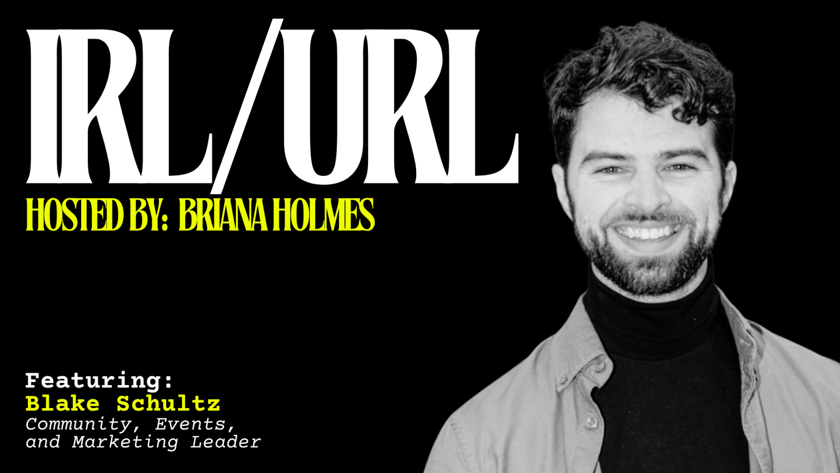 Event Cover Photo for IRL/URL with Blake Schultz, President @ ATL Friends