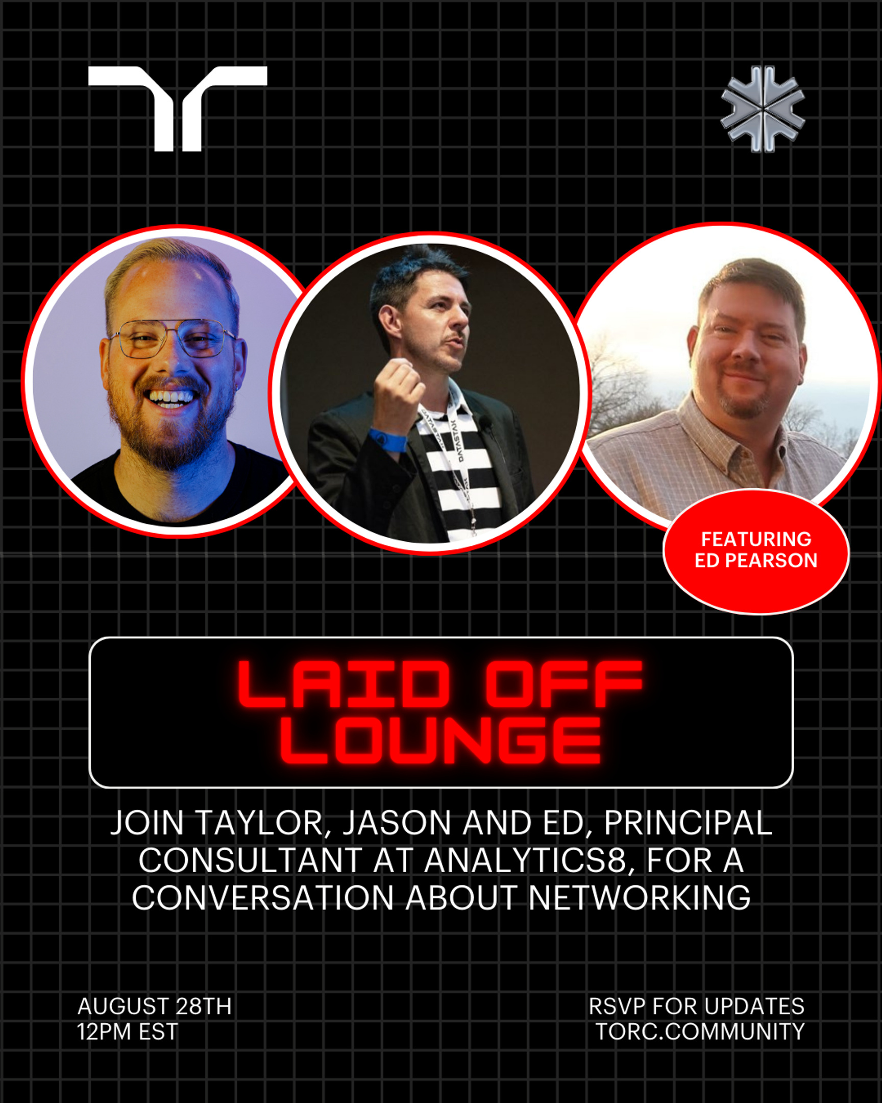 Event Cover Photo for Laid off Lounge with Ed Pearson
