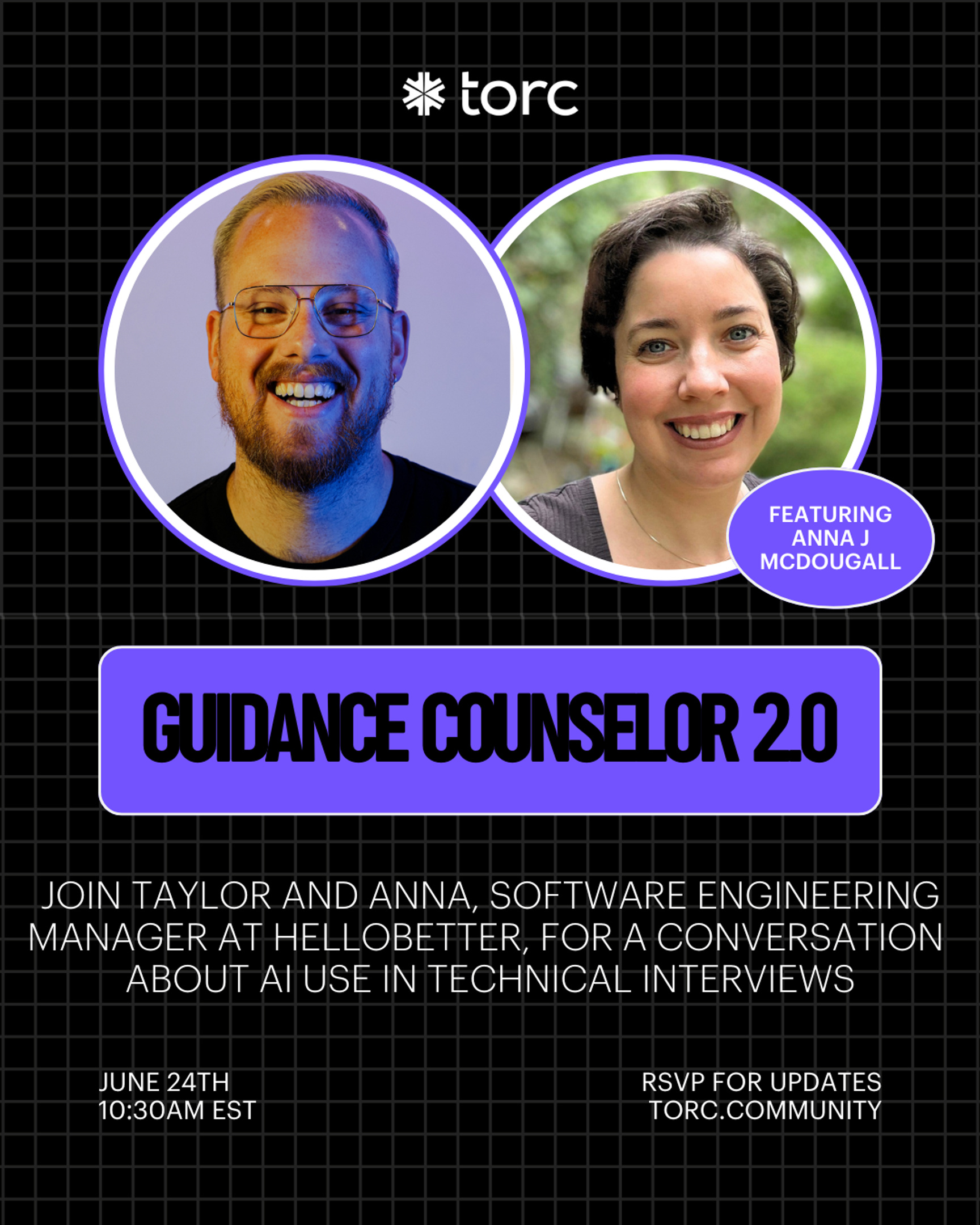 Event Cover Photo for Guidance Counselor 2.0 with Anna J McDougall