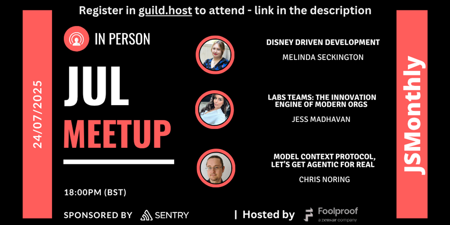 Event Cover Photo for JSMONTHLY JULY EVENT