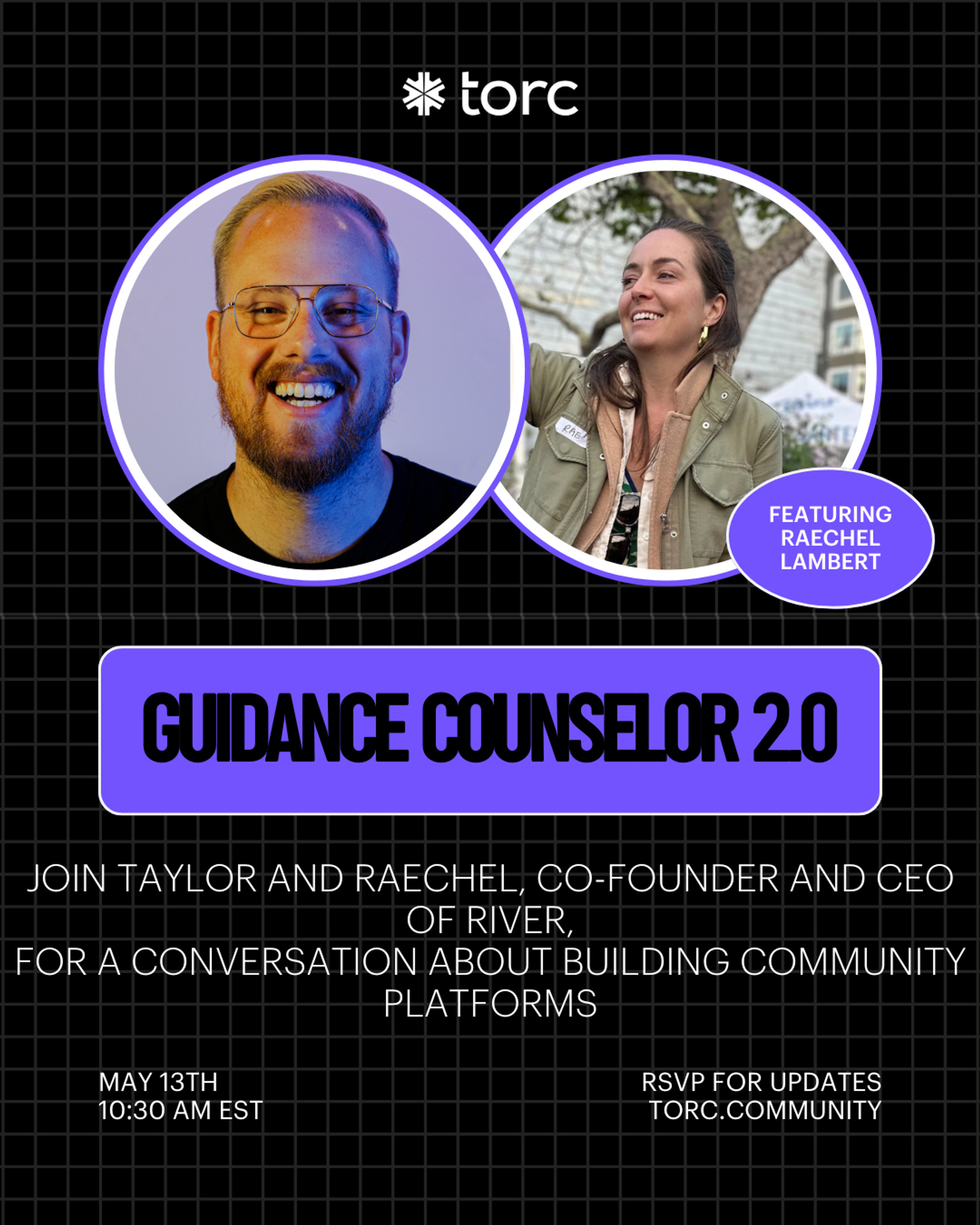 Event Cover Photo for Guidance Counselor 2.0 with Raechel Lambert