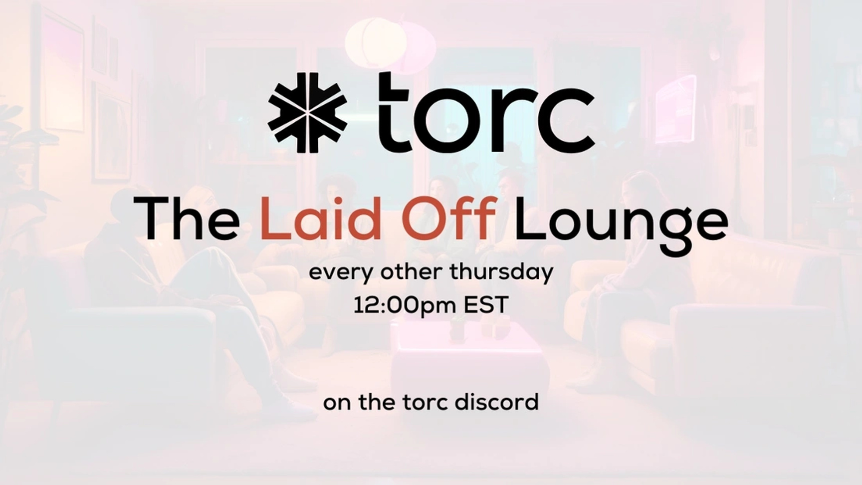 Event Cover Photo for Laid Off Lounge, with guest Kelly Vaughn