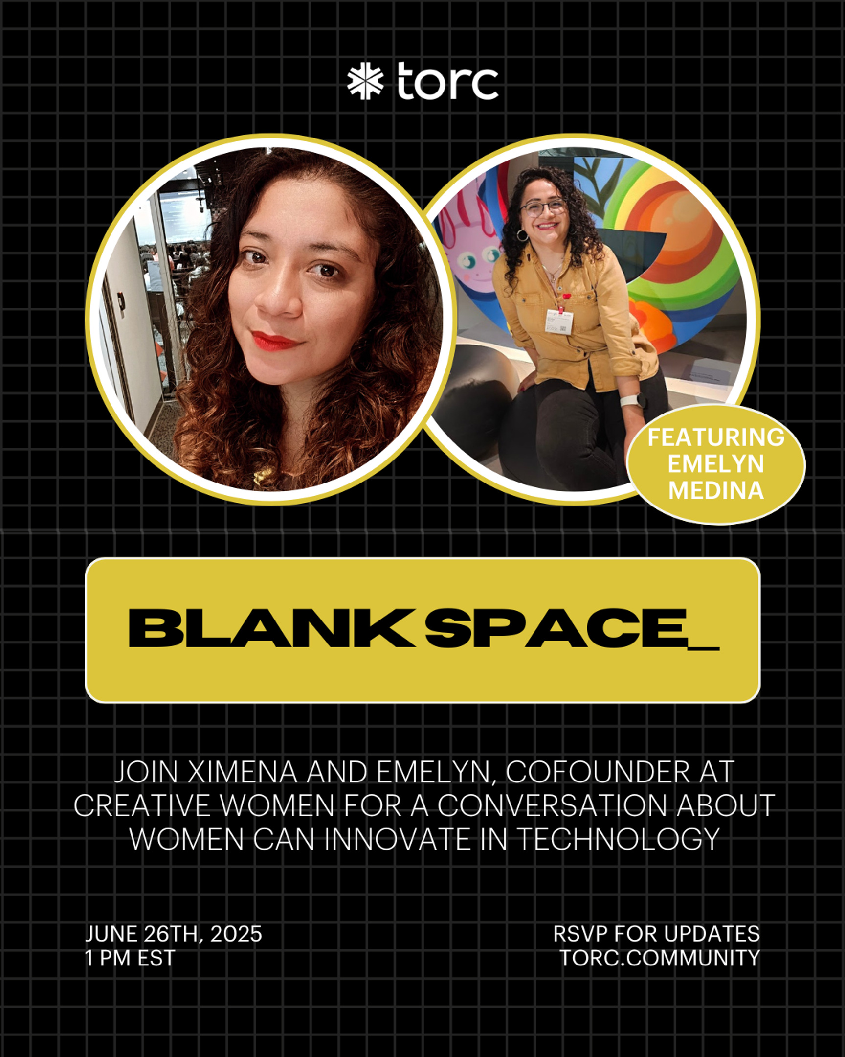 Event Cover Photo for Blank Space feat Emelyn Medina