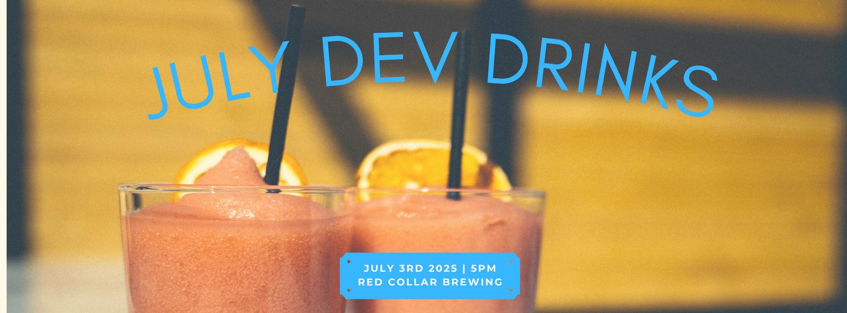 Event Cover Photo for July Dev Drinks