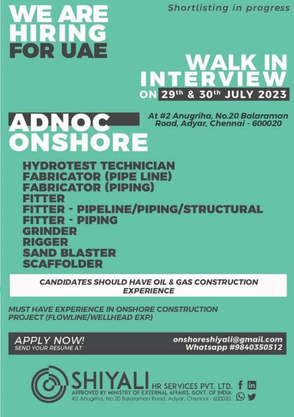 Adnoc Job Vacancy UAE - 5