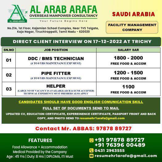 Facility Management Company - Saudi Arabia