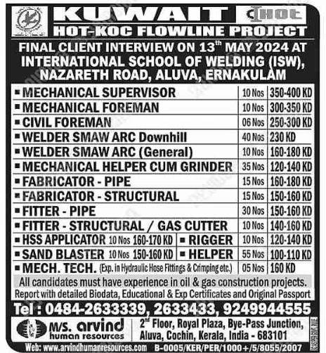 Jobs for Hot Engineering Kuwait