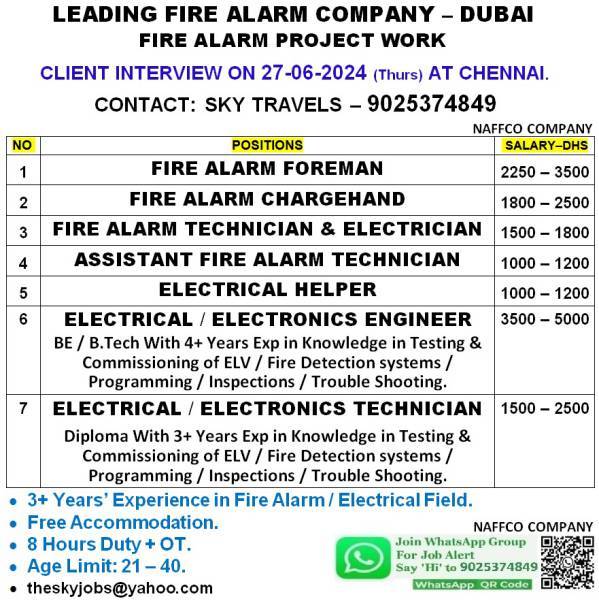 Leading Fire Alarm Company - Dubai