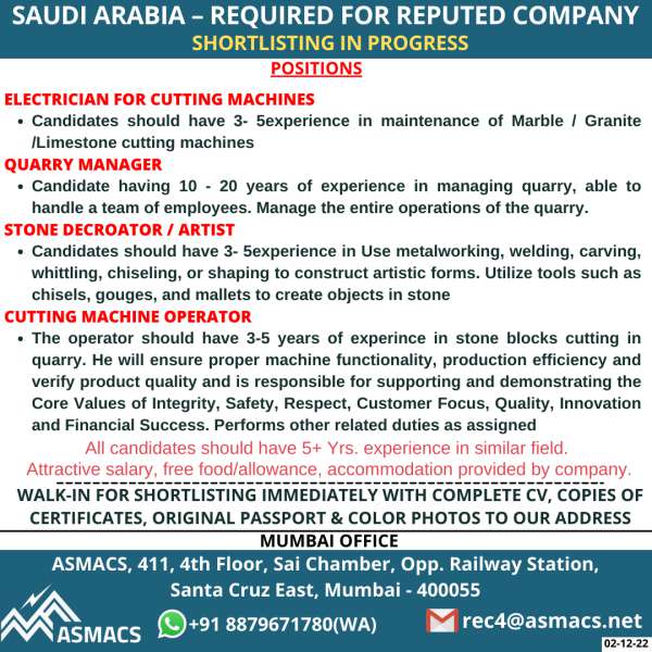 Reputed Company - Saudi Arabia