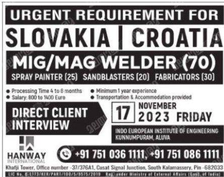 Malayala Classified Jobs