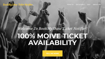 BookMyShow Ticket Notifier
