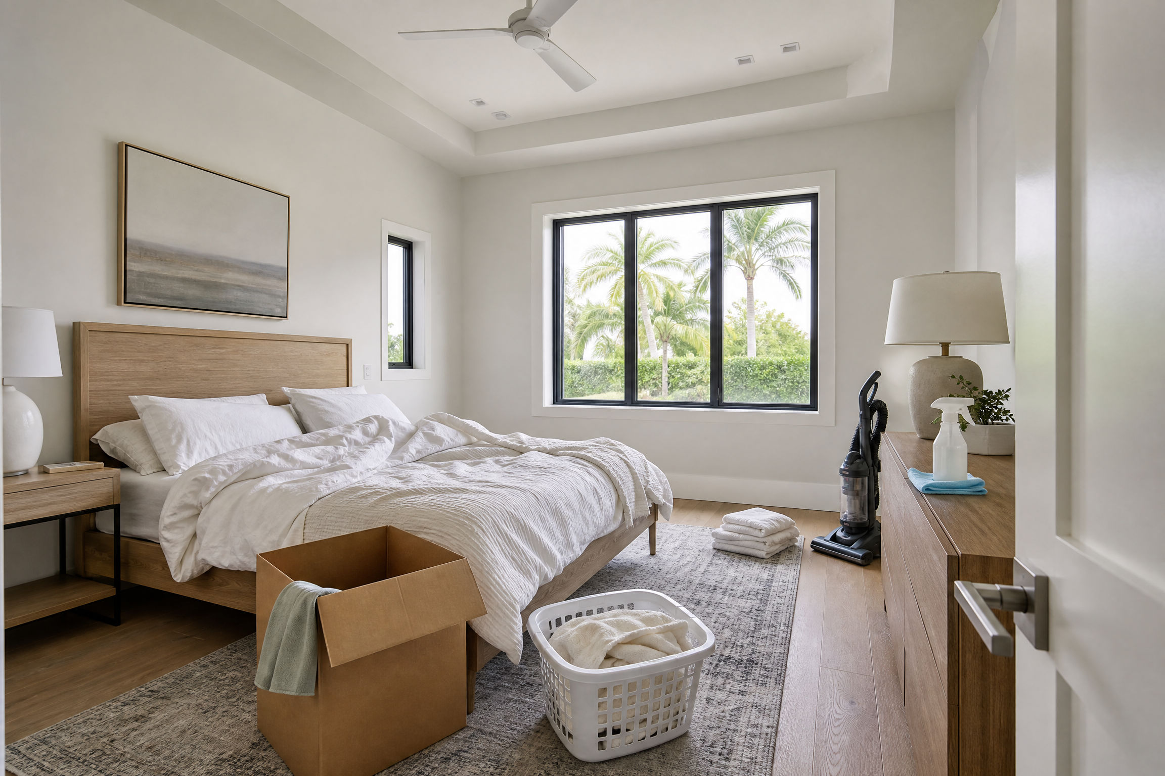 Property not yet ready for professional real estate photography