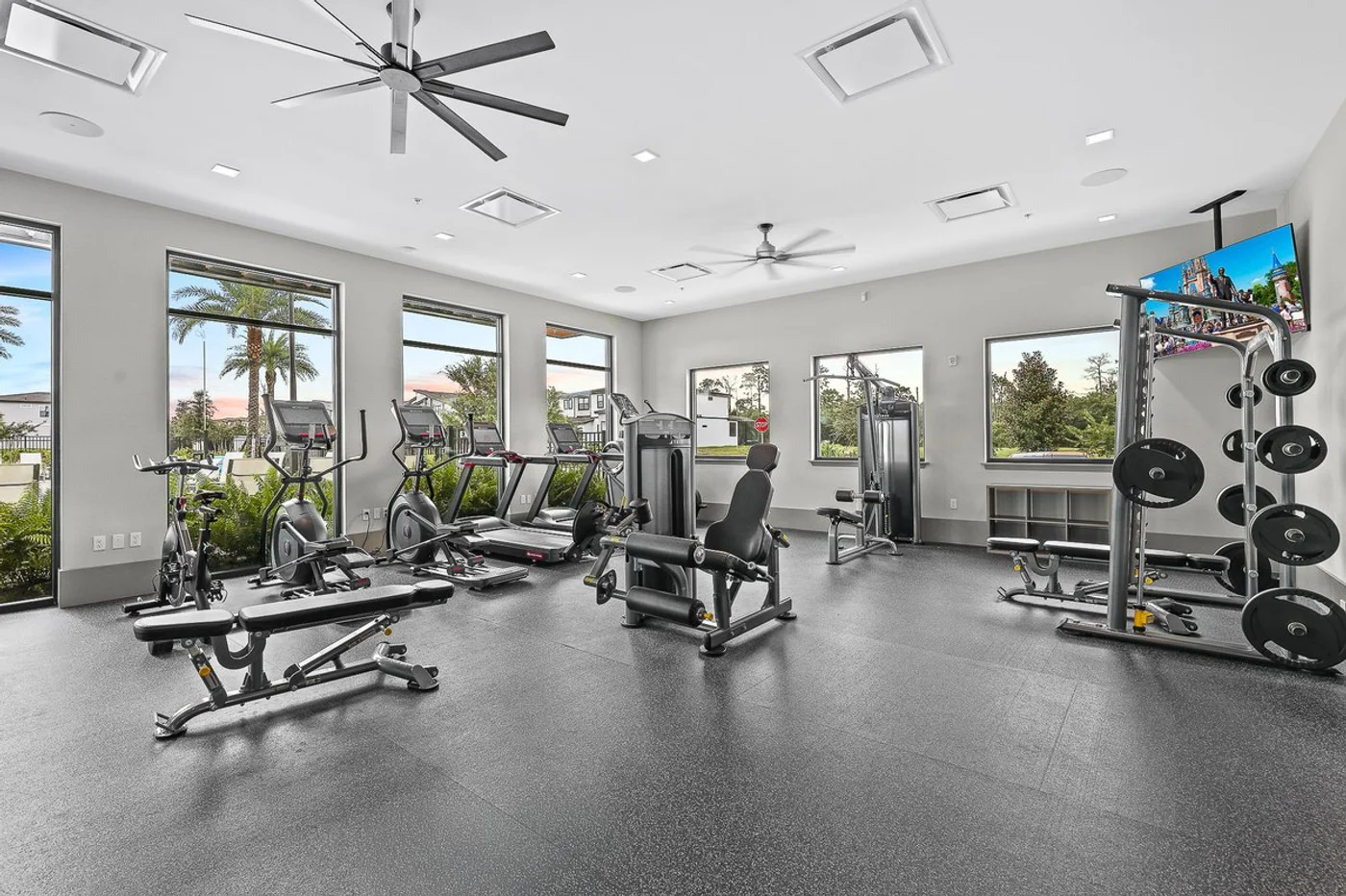 Aerial and professional photography of vacation rental resort amenities in Central Florida.