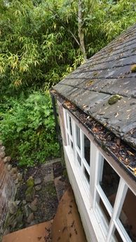 Gutter cleaning powis