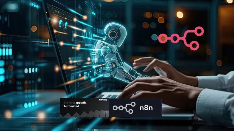 AI Automation: Genera AI, ML & LLM App with n8n & make