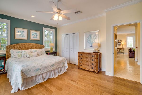 Downstairs Primary Bedroom - King Bed