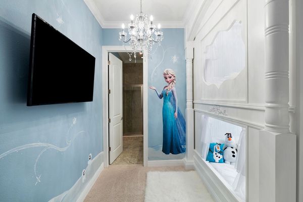 The kids will love this custom built bunk bed