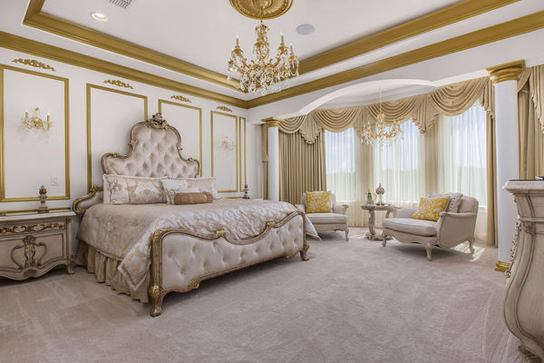 The Paris Suite complete with a comfortable king bed