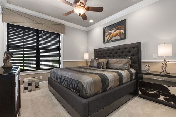 The second floor Dallas Suite with king bed is perfect for your vacation