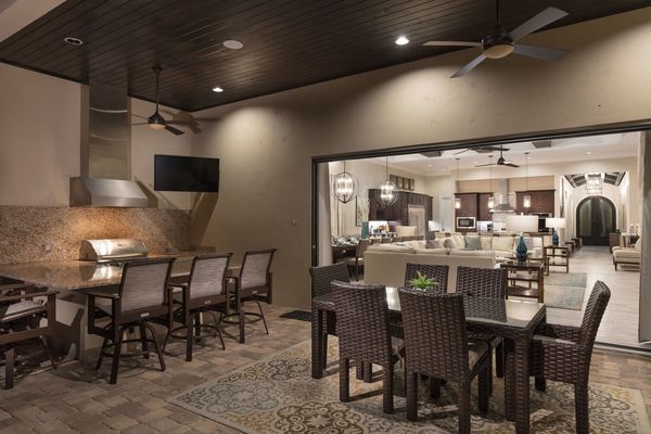 Dine al fresco with all members of your party