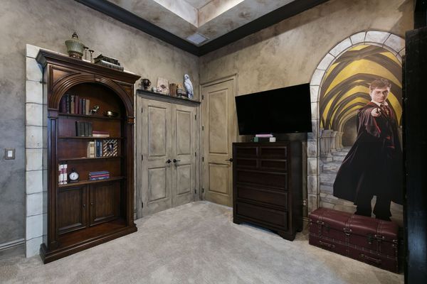 There is a 50-inch SMART TV for the kids to enjoy