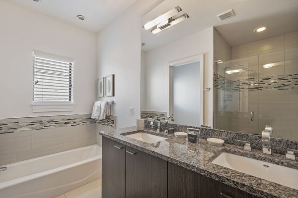 The ensuite bathroom for Master Suite 3