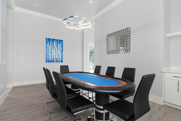 Head upstairs to the Poker Lounge