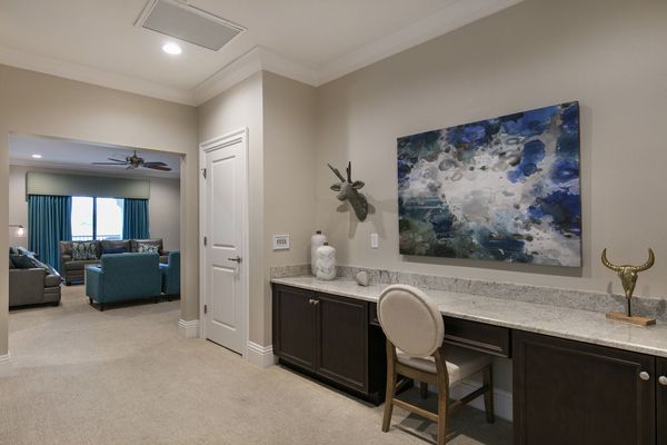 Be greeted with beautiful decor as you head to the third floor