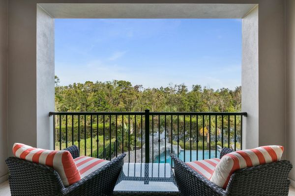 Beautiful views from the balcony