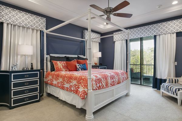 Master Suite 6 with access to patio balcony