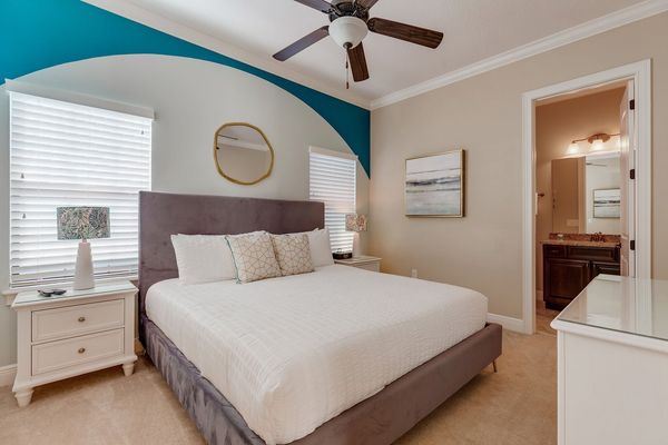 Another king bedroom with wonderful natural light