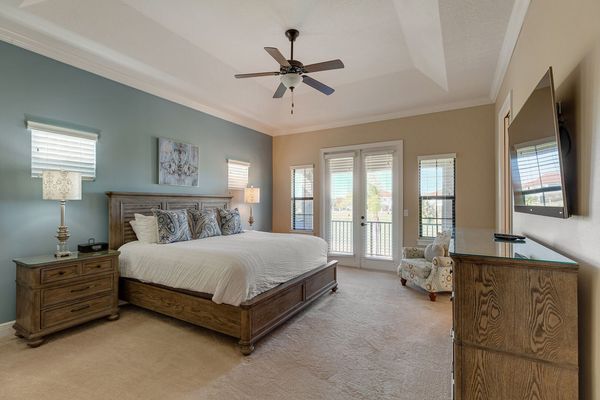 Ultimate comfort in the second-floor master suite