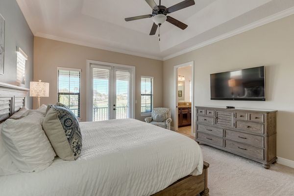 Relax in your king bed as you watch your favorite movies on the SMART TV