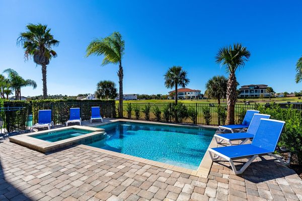 Lounge in the spillover spa or in one of the lounge chairs