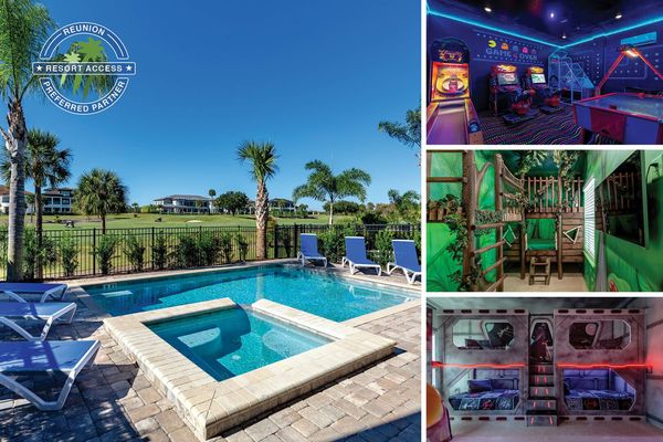 Vacation in Magical Family Getaway, a 6 bedroom villa with beautiful views and a west-facing pool | Photos updated: December 2020