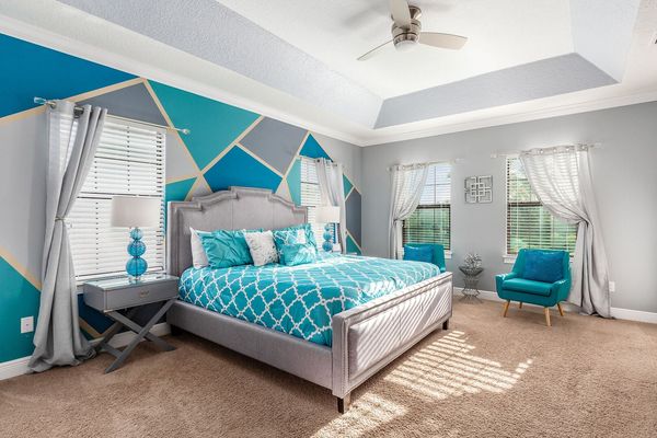 Master suite located on the second floor