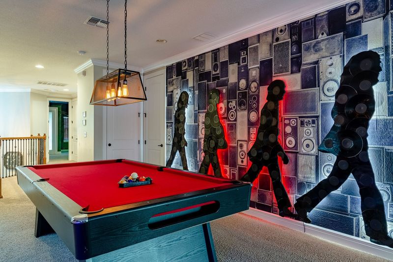 Play a friendly competition of pool with your family and friends
