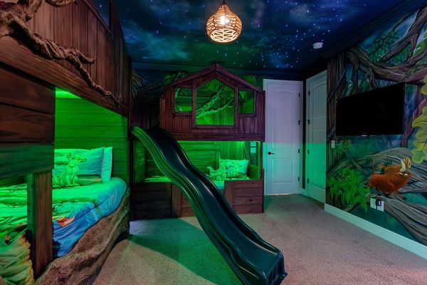 The kids will have their own SMART TV and en-suite bathroom