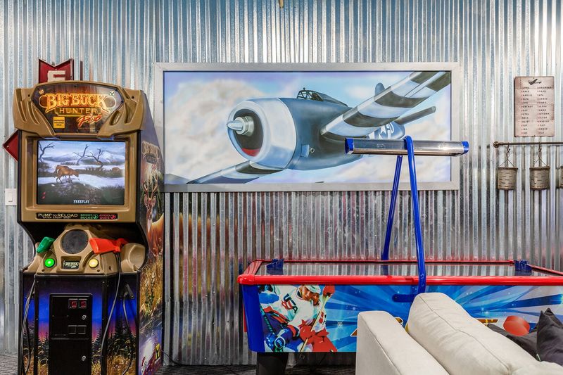 Unless your inner musician on Guitar Hero or challenge your friends or family to a game of air hockey