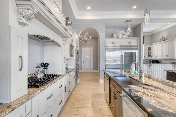 The gourmet kitchen will allow you to prepare a home cooked meal