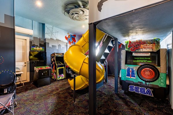 There is endless fun in the games room